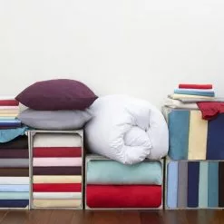 Dunelm Non Iron Plain Dye White Fitted Valance -Dunelm Garden Store 1000000604 alt02