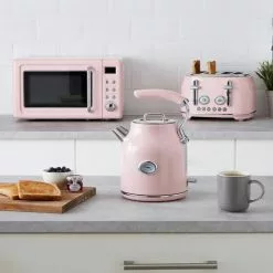 Dunelm Retro 1.7L 3KW Pink Jug Kettle -Dunelm Garden Store 1000141391 alt02
