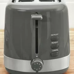 Dunelm 2 Slice Grey Toaster -Dunelm Garden Store 1000143049 alt02