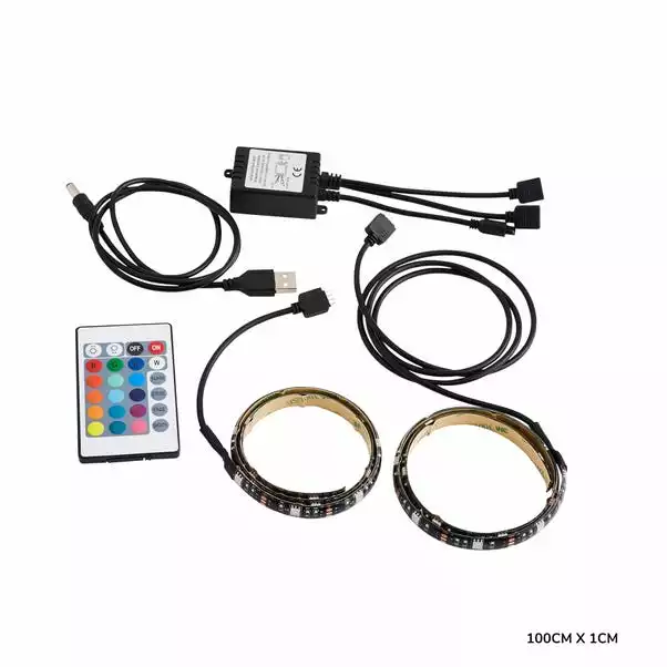 Dunelm Status TV LED Strip Lighting RGB Colour Changing 6 Dunelm Status TV LED Strip Lighting RGB Colour Changing - Image 6