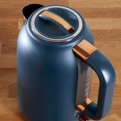 Dunelm 1.7L 3.kW Matt Navy & Copper Jug Kettle -Dunelm Garden Store 1000150238 alt03