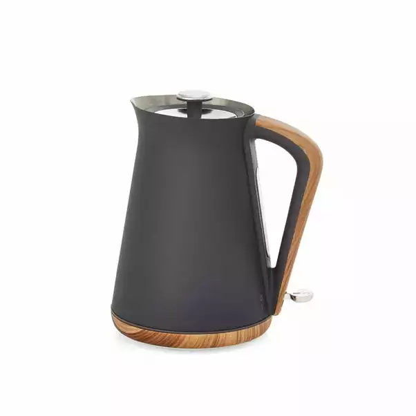Dunelm Contemporary 1.7L 3kW Matt Grey Jug Kettle 2 Dunelm Contemporary 1.7L 3kW Matt Grey Jug Kettle - Image 2
