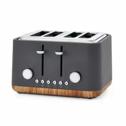 Dunelm Contemporary 4 Slice Matt Grey Toaster -Dunelm Garden Store 1000155923 alt02