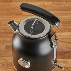 Dunelm Retro 1.7L 3KW Matt Black Kettle 8 Dunelm Retro 1.7L 3KW Matt Black Kettle -Dunelm Garden Store 1000155926 alt03