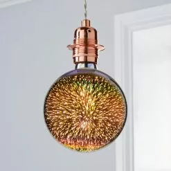 Status 4 Watt G125 ES LED 17cm 3D Bulb -Dunelm Garden Store 1000156413 alt02