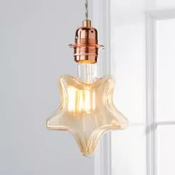 Status 4 Watt LED ES 28cm Star Shape Bulb -Dunelm Garden Store 1000156414 alt02