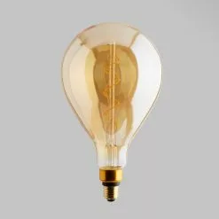 Status 6.5 Watt PS165 ES 28cm Dimmable Spiral Filament XL Bulb -Dunelm Garden Store 1000156415 alt01