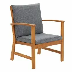 Dunelm Honolulu 4 Seater Wooden Conversation Set -Dunelm Garden Store 1000159470 alt04