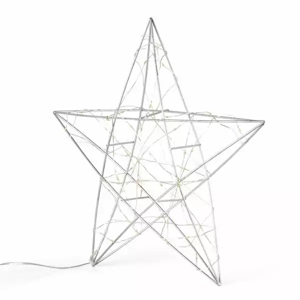 Dunelm Outdoor Light-Up Metal Star Decoration 3 Dunelm Outdoor Light-Up Metal Star Decoration - Image 3
