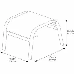 Dunelm Montreal 6 Seater Dining Set -Dunelm Garden Store 1000182833 alt07