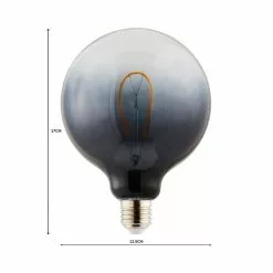 Status Forli Bulb Smoked Gradient -Dunelm Garden Store 1000183069 alt07