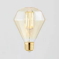 Status Bonny 4W ES ZSH Faceted Dimmable Bulb 8 Status Bonny 4W ES ZSH Faceted Dimmable Bulb -Dunelm Garden Store 1000183074 alt04