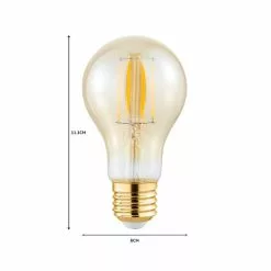 Status Edie 5W GLS ES Dimmable Bulb -Dunelm Garden Store 1000183083 alt07