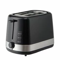 Dunelm Black 2 Slice Toaster