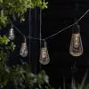 Dunelm 10 Retro Bulb Filament String Lights