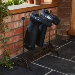 Dunelm Cast Iron Outdoor Welly Boot Holder