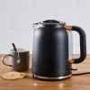 Dunelm 1.7L 3kW Matt Black & Copper Jug Kettle