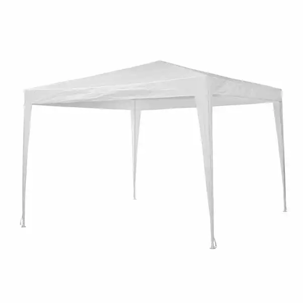 Dunelm 3m X 3m White Gazebo 1 Dunelm 3m X 3m White Gazebo