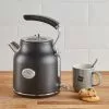 Dunelm Retro 1.7L 3KW Matt Black Kettle