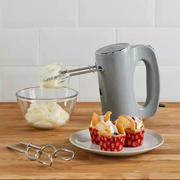 Dunelm 300W Grey Hand Mixer 1 Dunelm 300W Grey Hand Mixer