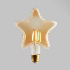 Status 4 Watt LED ES 28cm Star Shape Bulb