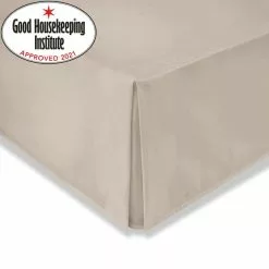 Dunelm Non Iron Plain Dye Natural Valance