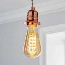 Status Branded 4 Watt ST64 ES LED Spiral Filament Bulb