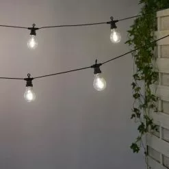Dunelm 20 LED Premium Festoon Outdoor String Lights
