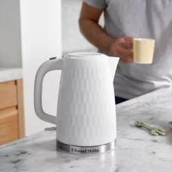 Russell Hobbs Honeycomb Kettle White 8 Russell Hobbs Honeycomb Kettle White -Dunelm Garden Store 30713875 alt02