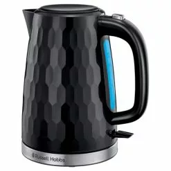 Russell Hobbs Honeycomb Kettle Black -Dunelm Garden Store 30713876 alt03