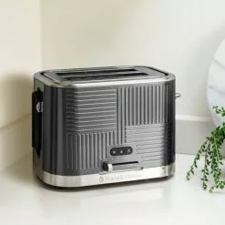 Russell Hobbs Geo Steel 2 Slice Toaster