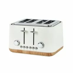 Dunelm Contemporary Cream 4 Slice Toaster 5 Dunelm Contemporary Cream 4 Slice Toaster -Dunelm Garden Store 30724263 alt02