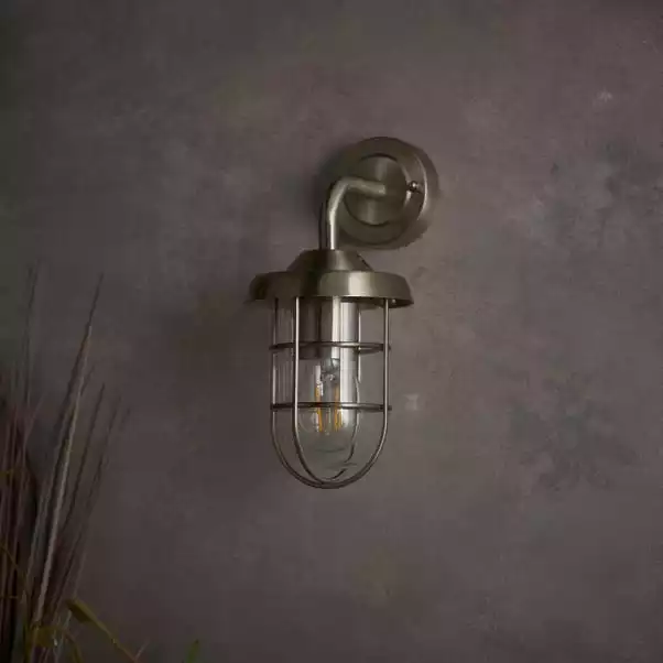 Dunelm Barker Industrial Outdoor Wall Light 2 Dunelm Barker Industrial Outdoor Wall Light - Image 2