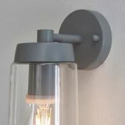Dunelm Ellison Matt Grey Outdoor Wall Light -Dunelm Garden Store 30730432 alt04