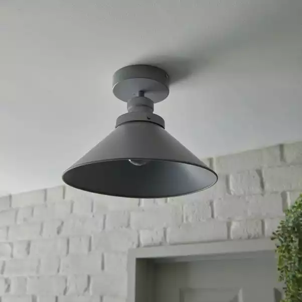 Dunelm Houston Outdoor Porch Ceiling Fitting 2 Dunelm Houston Outdoor Porch Ceiling Fitting - Image 2