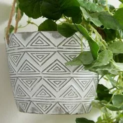 Dunelm Hanging Plant Geo Pot 30cm -Dunelm Garden Store 30732435 alt02