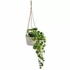 Dunelm Hanging Plant Geo Pot 30cm -Dunelm Garden Store 30732435 alt04