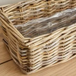 Churchgate Natural Rattan Planter Box -Dunelm Garden Store 30733514 alt04