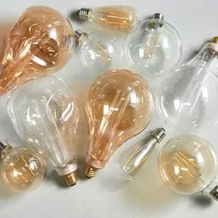 Vogue Lighting Vogue 2 Watt ES LED Amber Filament XL Globe Bulb -Dunelm Garden Store 30743088 alt05