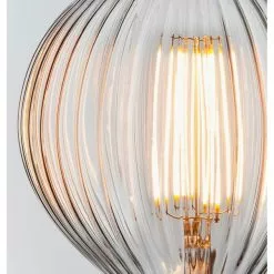 Vogue Lighting Vogue 4 Watt ES LED Ribbed Globe Bulb -Dunelm Garden Store 30743099 alt03