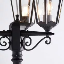 Vogue Lighting Vogue Trenton Outdoor 3 Light Lamppost -Dunelm Garden Store 30743490 alt04