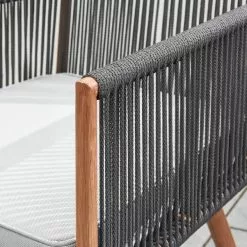 Elements Rope 4 Seater Dining Set -Dunelm Garden Store 30746641 alt05