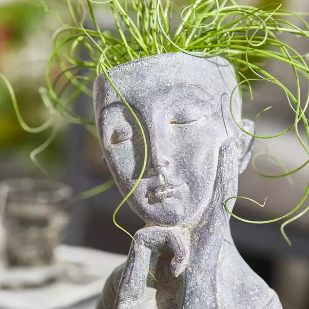 Dunelm Abstract Head Planter 2 Dunelm Abstract Head Planter - Image 2