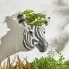 Dunelm Zebra Wall Planter