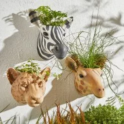 Dunelm Zebra Wall Planter -Dunelm Garden Store 30748387 alt02