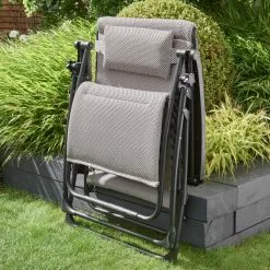 Dunelm Amsterdam Grey Lounger -Dunelm Garden Store 30749650 alt02