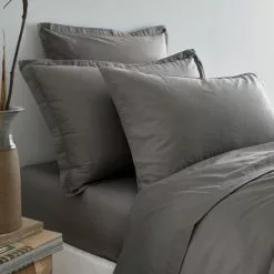 Dunelm Soft Washed Recycled Cotton Flat Sheet