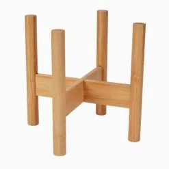 Dunelm Foldable Bamboo Plant Stand -Dunelm Garden Store 30751224 alt02