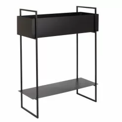 Dunelm Metal Plant Stand With Shelf 77cm -Dunelm Garden Store 30752260 alt03