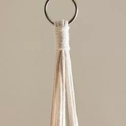 Dunelm Macrame Cream Plant Hanger -Dunelm Garden Store 30753307 alt03